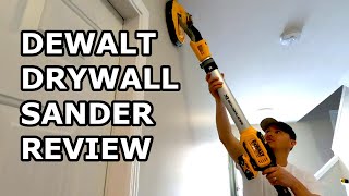 DeWalt Drywall Sander Review DCE800 20V MAX [upl. by Haggai]