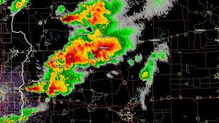 May 6 2017 KMPX Radar Loop [upl. by Xino]