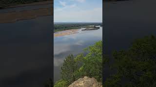 Great view of the sandbars Majestic river flow [upl. by Levram310]