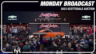 2023 SCOTTSDALE MONDAY BROADCAST  Monday January 23 2023  BARRETTJACKSON 2023 AUCTION [upl. by Podvin]