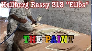 Hallberg Rassy 312 quotEllösquot  Sea4See  PAINTING THE DECK [upl. by Shamus]