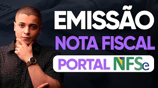 COMO EMITIR NFSe NO NOVO PORTAL DO MEI PASSO A PASSO NOTA FISCAL DE SERVIÇOS MODELO COMPLETO [upl. by Garry577]