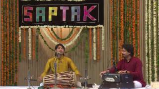 Shri Krishna Salunke  Pakhawaj  Saptak Annual Music Festival  2016 [upl. by Nnybor]