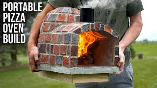 DIY Portable Wood Fire Pizza Oven Build [upl. by Gilmour]