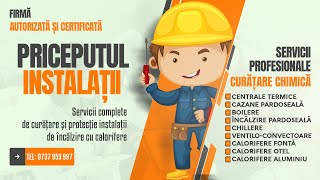 Curățare Chimică Priceputul Instalații [upl. by Boles]