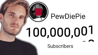 PewDiePie Hitting 100 MILLION Subscribers [upl. by Claud]