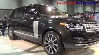 DEBUT 2014 Range Rover Autobiography quotLquot Long Wheelbase similar to Black Edition [upl. by Cosmo]