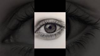 How to Draw Extremely Realistic Eyes  drawing  shorts [upl. by Ahsinrev]