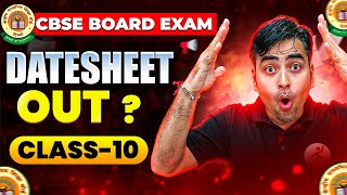 Class 10 DATESHEET OUT😱  CBSE UPDATE Class 10 cbseupdate2024 datesheet2024 [upl. by Aileve660]