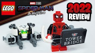 LEGO SpiderMan No Way Home Bridge Battle 30443  2022 Set Review [upl. by Ayekim]