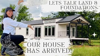 Our House Has Arrived Lets Talk About Land and Foundations [upl. by Juan]