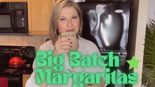 PITCHER MARGARITA RECIPE  easy makeahead margaritas for a crowd [upl. by Luckin]