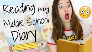 READING MY MIDDLE SCHOOL DIARY [upl. by Huesman]