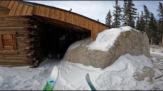 Brainard Hut Very Cold Days Chill Nights Brainard Lake Colorado [upl. by Paten]