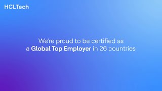 We are proud to be a Global Top Employer in 26 countries [upl. by Jaynes789]