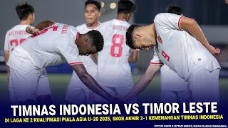 🔴 PREDIKSI ● TIMNAS INDONESIA VS TIMOR LESTE ● KUALIFIKASI PIALA ASIA U20 2025 [upl. by Draillih]