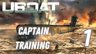 Uboat Gameplay  Mission 1  1st Command [upl. by Raskind991]