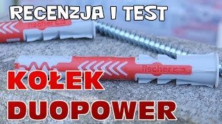 Uniwersalny kołek do betonu pustaka płyty gipsowej  DUOPOWER fischer [upl. by Alleyne]