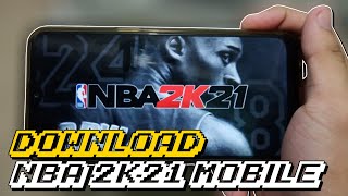 How To Download NBA 2K21 Mobile On Android [upl. by Laural]