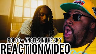 Polo G  Angels in the Sky Official Video REACTION [upl. by Llenej]