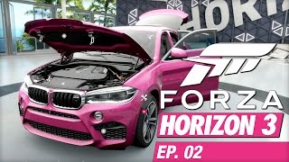 Forza Horizon 3 Xbox One  EP02  Press X to Explode [upl. by Eahsed]