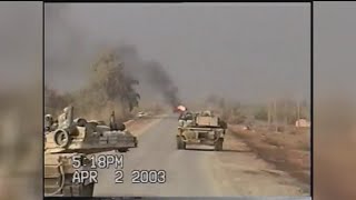 New video shows invasion of Iraq  20 years later [upl. by Nnylirehs]