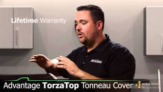 TorzaTop Tonneau Cover by Advantage Install and Review [upl. by Neros636]