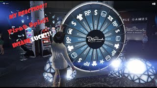 TRUFFADE THRAX on First Spin  GTA 5 DIAMOND CASINO UPDATE [upl. by Nylorak]