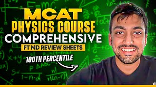 25 Hour MCAT Physics MCAT Course Comprehensive [upl. by Jonme169]