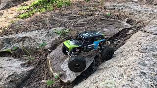 Rock Crawler Furitek Cayman Pro STEEP mountain climb [upl. by Dierolf]