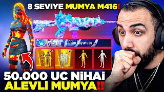 50000 UCLİK NİHAİ ALEVLİ MUMYA SETİ VE MUMYA M416 GELDİ 😱 TÜM MUMYALAR GERİ DÖNDÜ  PUBG MOBILE [upl. by Sidalg]