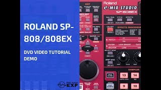 Roland SP808 DVD Video Tutorial Demo Review Help [upl. by Rosana551]