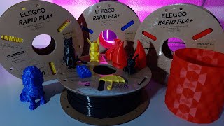 Review Filamentos Elegoo PLA Rapid PLA Estoque Brasileiro Do Aliexpress AliExpress [upl. by Xel]