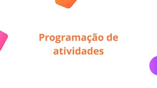 Programação de atividades [upl. by Spillar]