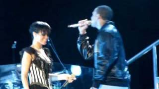 HD Rihanna amp Chris Brown in Taguig quotUmbrellaCinderellaquot [upl. by Oniluap]