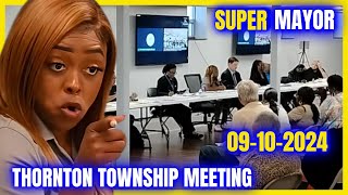 Thornton Township Board Meeting SHOCKS Community on 09102024 [upl. by Huston494]