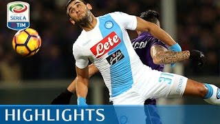 Fiorentina  Napoli  33  Highlights  Giornata 18  Serie A TIM 201617 [upl. by Elmaleh]