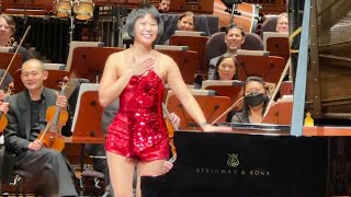 Yuja Wang Monumental Rachmaninov Piano Concerto No3 with San Francisco Symphony on 322023 [upl. by Sredna]