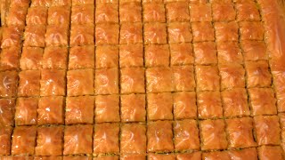 طريقة عمل البقلاوة بالجوز How to make baklava [upl. by Grover]