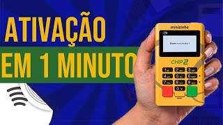 Como ativar a Minizinha chip 2 em 3 Passos Simples  Venda por Aproximação 2021 [upl. by Adaha]