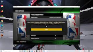 NBA 2K21 PC change Full screen to Window Mode [upl. by Charles]