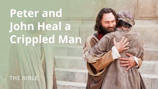 Acts 3  Peter and John Heal a Man Crippled Since Birth  The Bible [upl. by Supmart]