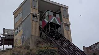 AscensoresValparaiso  Old Funiculars Elevators in Valparaiso Chile [upl. by Rolfe]