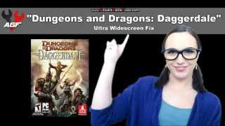 Dungeons and Dragons Daggerdale 1080P Ultra Widescreen 2560x1080 Fix PC Steam tutorial [upl. by Sharyl348]