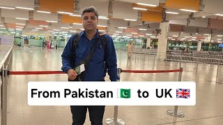 Pakistan 🇵🇰 to UK 🇬🇧 [upl. by Nylitsirk]