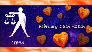 Libra February 16th  28th OVERINDULGING in SENSUALITY wanting you there way [upl. by Ferdinana336]