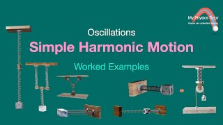 Simple Harmonic Motion Worked Examples simpleharmonicmotion [upl. by Siramad]