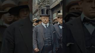 Teddy Roosevelt in 1918  Restored Footage [upl. by Ecined661]