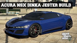 Acura NSX Dinka Jester Build  GTA V [upl. by Ralli497]