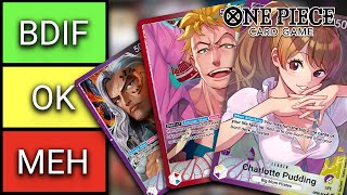 Ranking the BEST decks in the OP08 meta  One Piece Card Game Tierlist [upl. by Eilah]